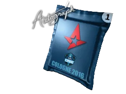 Autogrammkapsel | Astralis | Köln 2016
