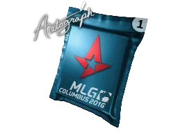 Autogrammkapsel | Astralis | MLG Columbus 2016