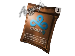 Autogrammkapsel | Cloud9 | Klausenburg 2015