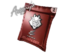 Autogrammkapsel | G2 Esports | Atlanta 2017