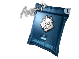 Autogrammkapsel | G2 Esports | Köln 2016