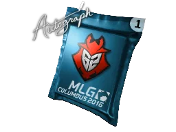 Autogrammkapsel | G2 Esports | MLG Columbus 2016
