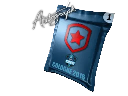Autogrammkapsel | Gambit Gaming | Köln 2016