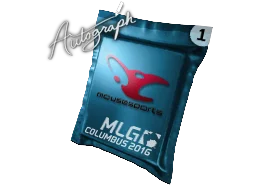 Autogrammkapsel | mousesports | MLG Columbus 2016