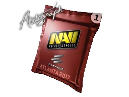 Autogrammkapsel | Natus Vincere | Atlanta 2017
