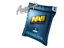 Autogrammkapsel | Natus Vincere | Köln 2016