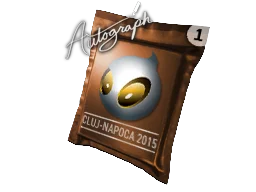 Autogrammkapsel | Team Dignitas | Klausenburg 2015