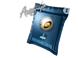 Autogrammkapsel | Team Dignitas | Köln 2016