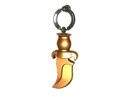 Anhänger | Kleines Goldmesser (T)