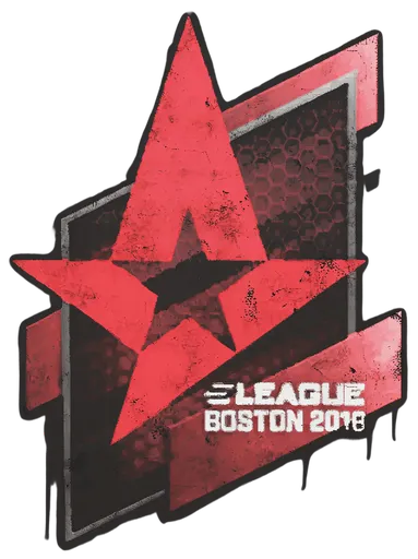 Versiegeltes Graffito | Astralis | Boston 2018