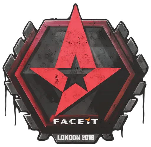 Versiegeltes Graffito | Astralis | London 2018