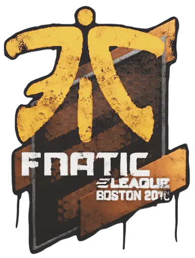 Versiegeltes Graffito | Fnatic | Boston 2018