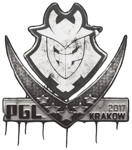 Versiegeltes Graffito | G2 Esports | Krakau 2017
