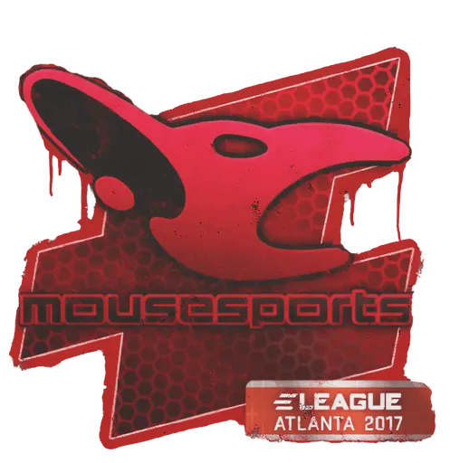 Versiegeltes Graffito | mousesports | Atlanta 2017