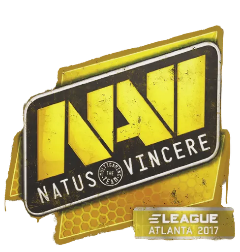 Versiegeltes Graffito | Natus Vincere | Atlanta 2017