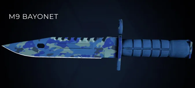 M9 Bayonet knife in cs2