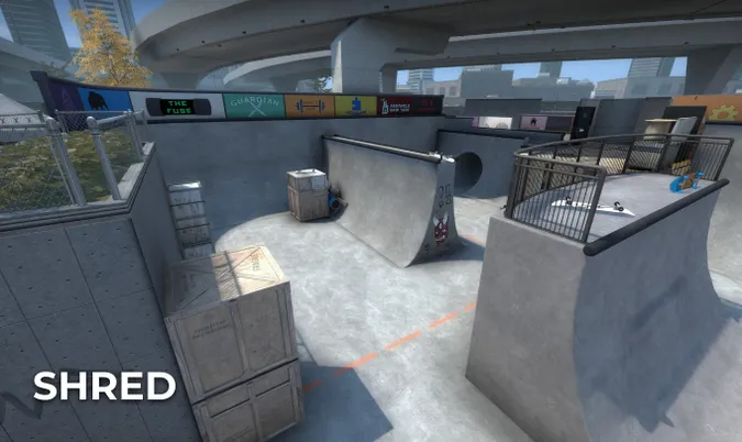 shred map in CS2