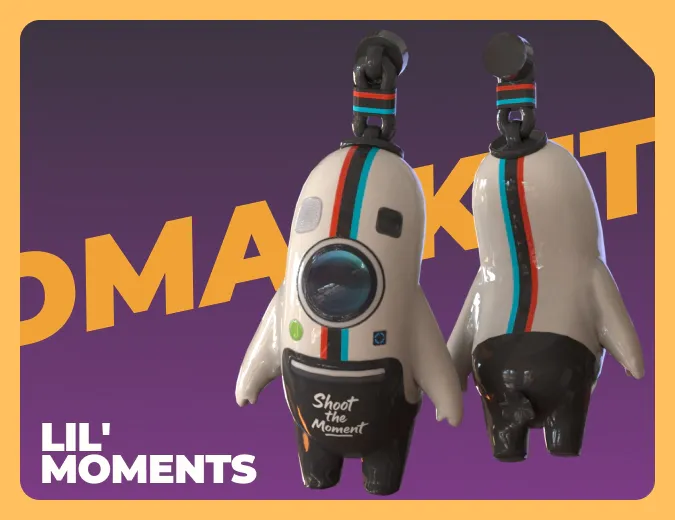 Lil' Moments charm in CS2