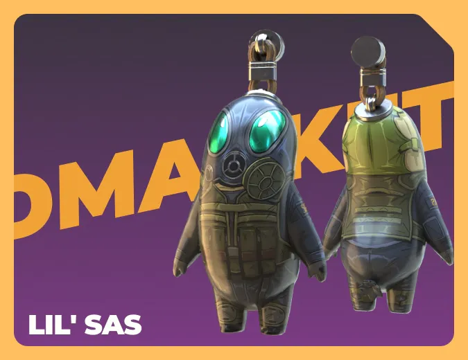 Lil' SAS charm
