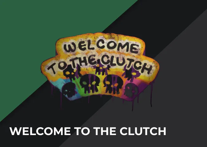 csgo graffiti Welcome To The Clutch