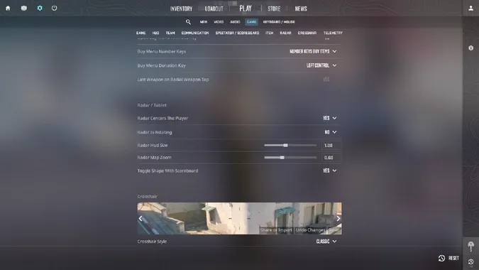 The best settings for radar in Counter-Strike 2
