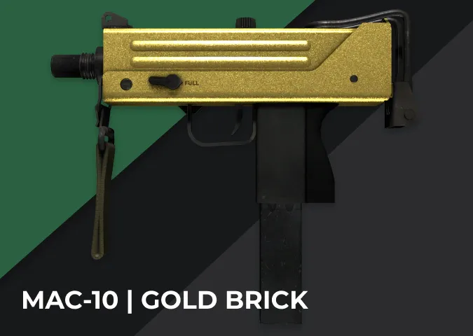 MAC-10 Gold Brick