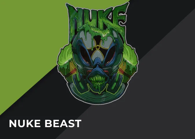 CS2 sticker Nuke Beast