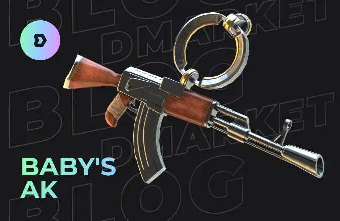 cs2 charm Baby's AK