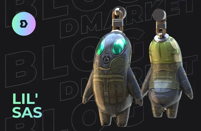 cs2 charm Lil' SAS