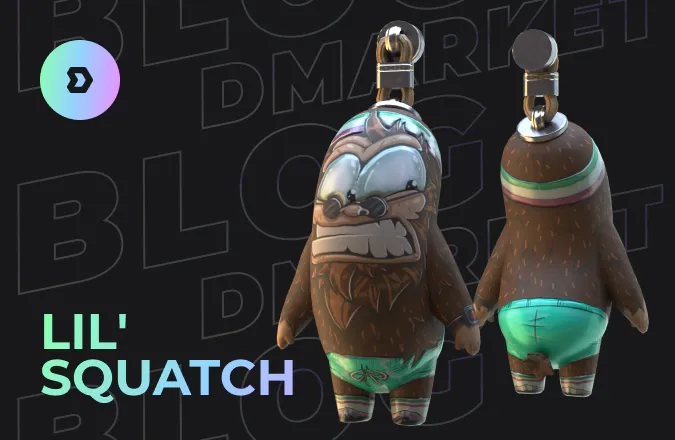 cs2 charm Lil' Squatch