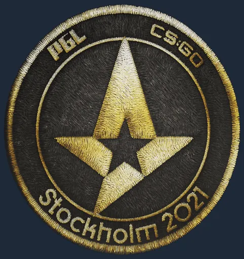Patch | Astralis (Gold) | Stockholm 2021