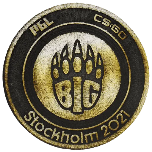 Patch | BIG (Gold) | Stockholm 2021