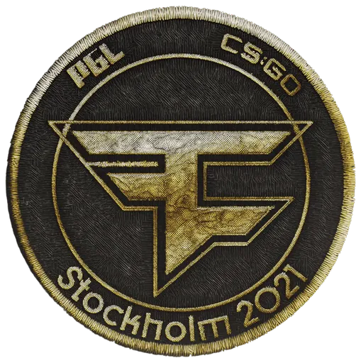 Patch | FaZe Clan (Gold) | Stockholm 2021