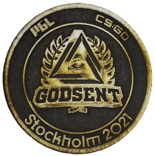 Patch | GODSENT (Gold) | Stockholm 2021