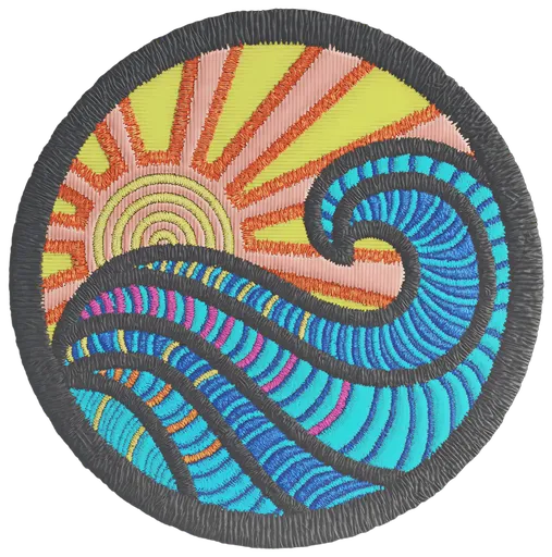 Patch | Sunset Wave