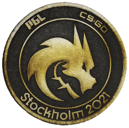 Patch | Team Spirit (Gold) | Stockholm 2021