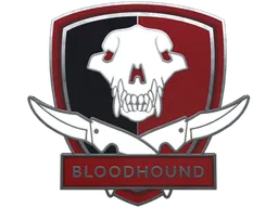 Anstecknadel: Bloodhound