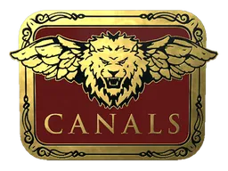 Anstecknadel: Canals
