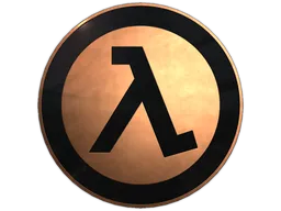 Anstecknadel: Kupfer-Lambda