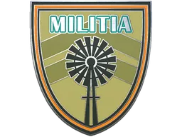 Anstecknadel: Militia