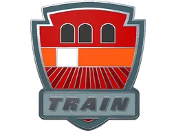 Anstecknadel: Train