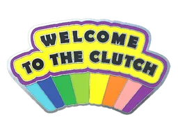 Anstecknadel: Welcome to the Clutch