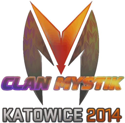 Aufkleber | Clan-Mystik (Holo) | Kattowitz 2014
