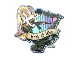Aufkleber | Harp of War (Holo)