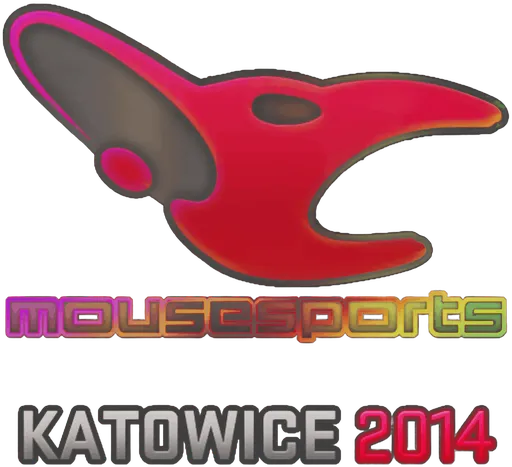 Aufkleber | mousesports (Holo) | Kattowitz 2014