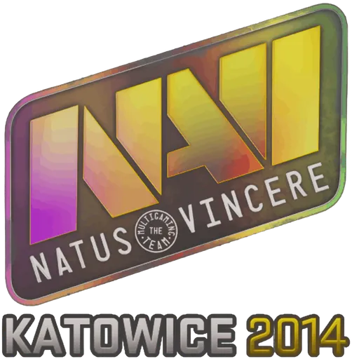 Aufkleber | Natus Vincere (Holo) | Kattowitz 2014