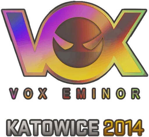 Aufkleber | Vox Eminor (Holo) | Kattowitz 2014