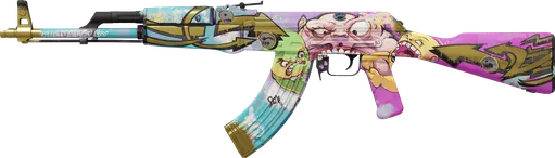 AK-47 B the Monster CS2 skin