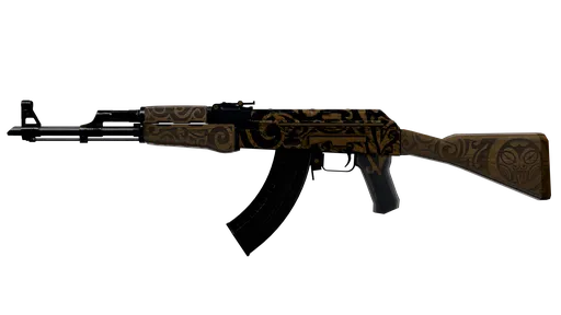 AK-47 Uncharted CS2 skin