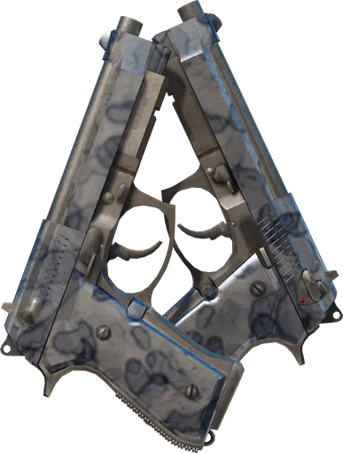Dual Berettas Stained Skin